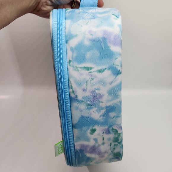 Fulton Bag Co. Upright Lunch Bag - Blue Marble- New With Tags Microban - Picture 9 of 9